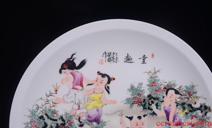 The Master of jingdezhen hand - made tong qu porcelain decoration painting furnishing articles household act the role ofing is tasted wine sitting room arts and crafts