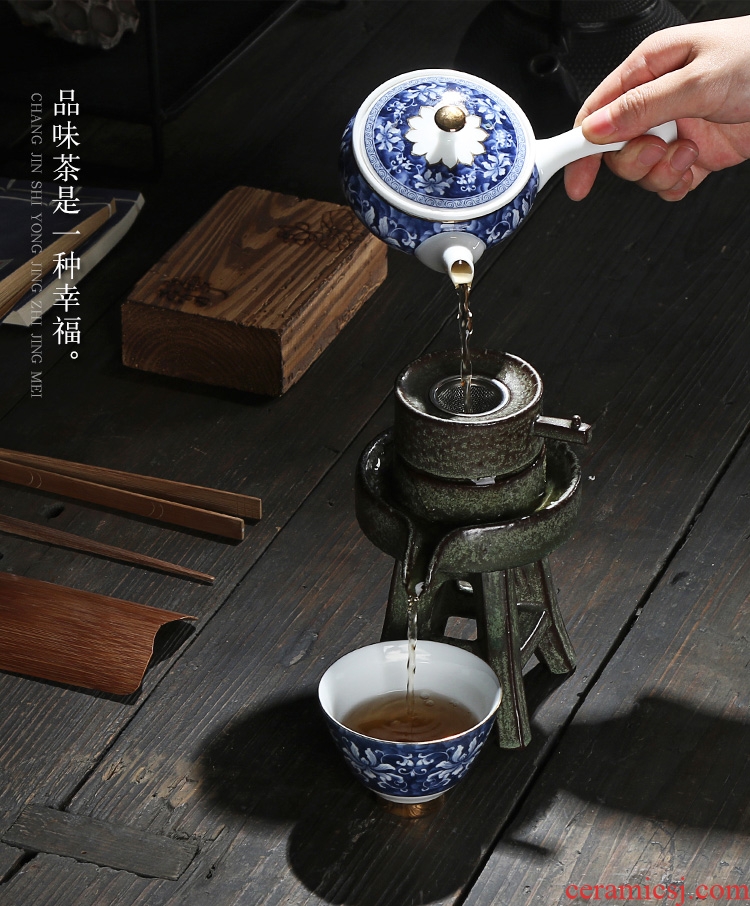 Chen xiang stone mill archaize coarse pottery) ceramic creative network to accessories kung fu tea tea tea strainer