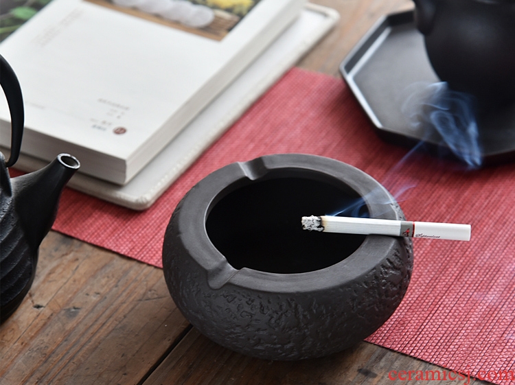 Hong bo acura ashtray home office sitting room, KTV rooms, hotel move ceramic ashtray customization