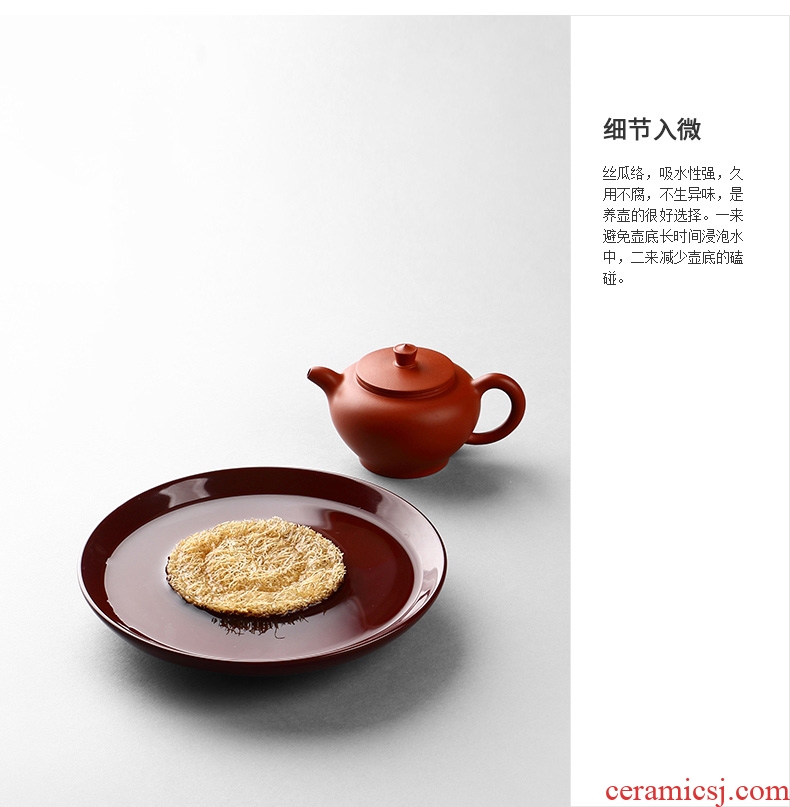 Ultimately responds to jingdezhen archaize pot bearing work plate checking ceramic pot of kung fu dry terms Taiwan Japanese tea taking with zero