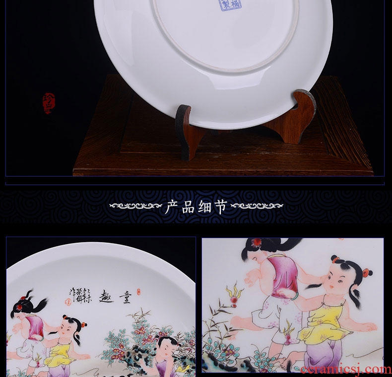 The Master of jingdezhen hand - made tong qu porcelain decoration painting furnishing articles household act the role ofing is tasted wine sitting room arts and crafts