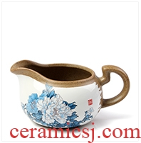 Ceramic tureen kung fu tea bowl is only three bowl of coarse TaoJing medium cup tea cup tea tao ancient spring and autumn period