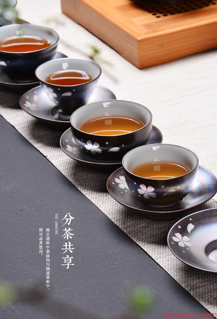 Kung fu tea sample tea cup up ceramic cups Kung fu tea set at upstream noggin personal single CPU master CPU