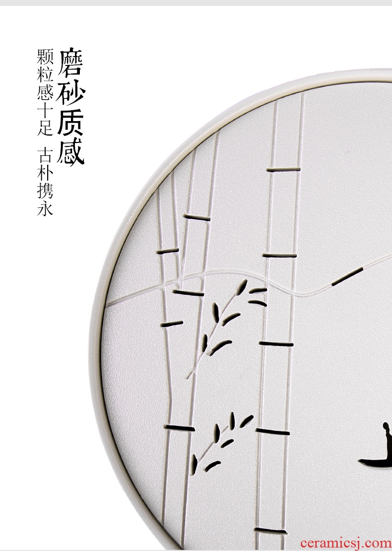 Japanese dry ceramic tea set household will receive a kung fu tea tea tea pot adopt large circular storage sea