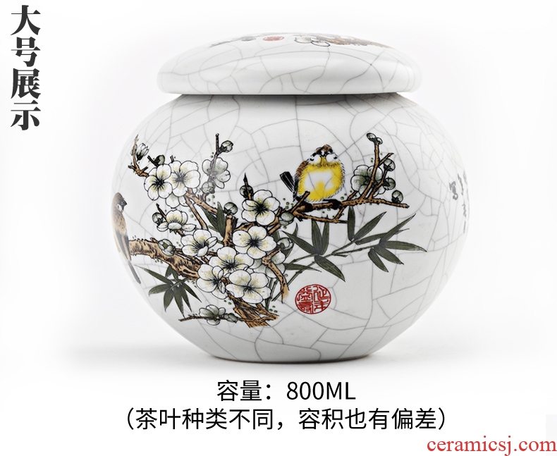 Cloud Cloud travel portable caddy fixings ceramic tea jar airtight jar airtight storage pot tea POTS