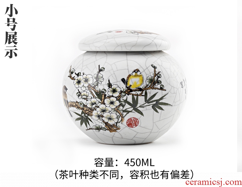 Cloud Cloud travel portable caddy fixings ceramic tea jar airtight jar airtight storage pot tea POTS