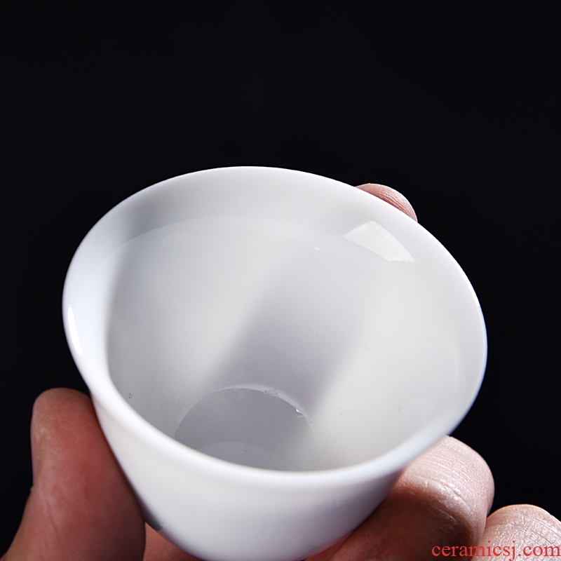 Chen xiang ceramic tea set sample tea cup high - white tea tasting cup kunfu tea cup, small cup master CPU