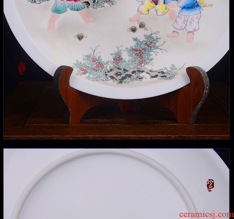 The Master of jingdezhen hand - made tong qu porcelain decoration painting furnishing articles household act the role ofing is tasted wine sitting room arts and crafts