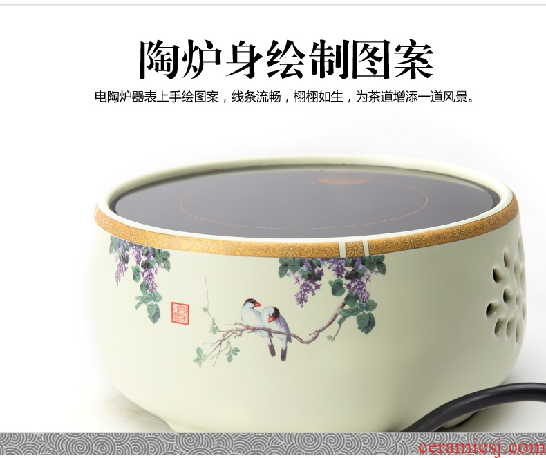 Bin, steaming tea ware boiling tea ware black tea pu 'er automatic glass tea teapot ceramic electric TaoLu boiling kettle