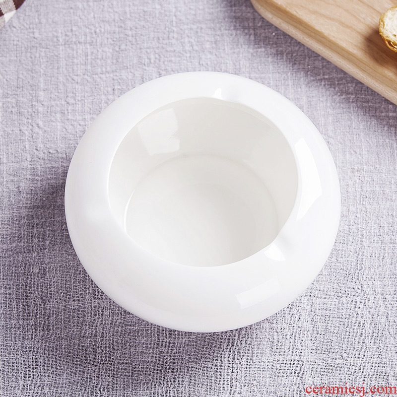 Jingdezhen ceramic creative move fashion large ashtray contracted Europe type ceramic home sitting room adornment ash tray