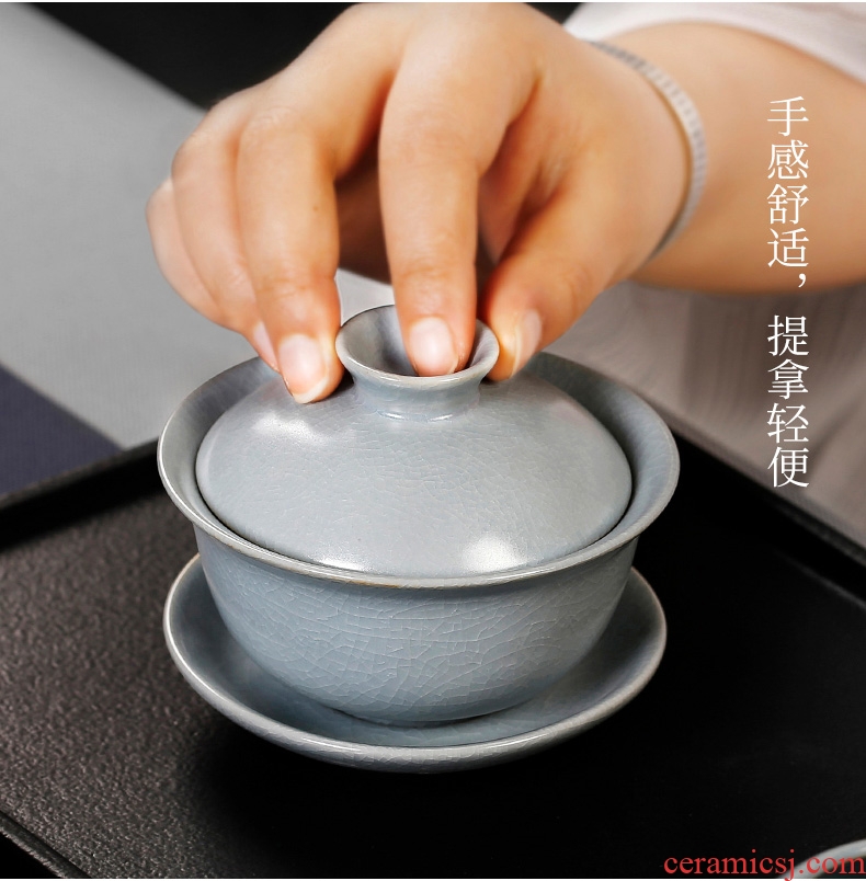 Your up ceramic after three ancient tea cup to household kunfu tea tureen large porcelain bowl tea tea set