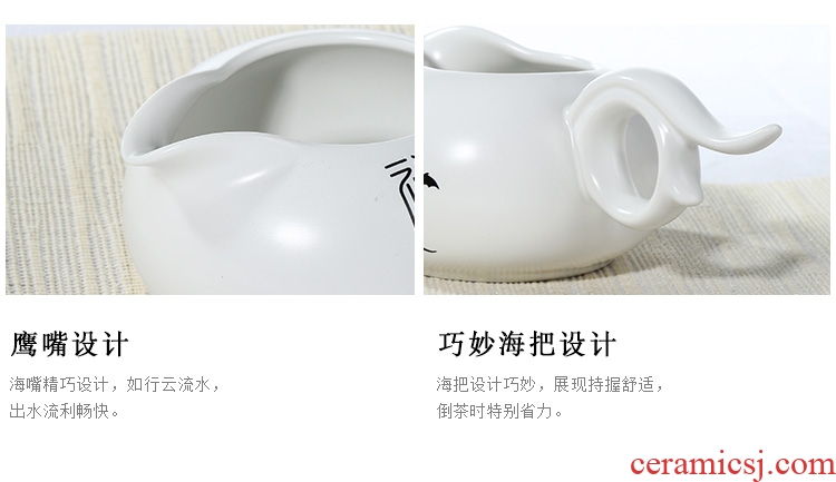 Chen xiang Japanese ceramics fair keller kung fu tea set zero distribution of tea ware and cup and cup, jingdezhen hand - made tea sea