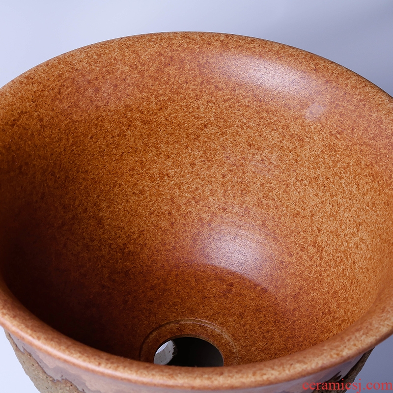 Jingdezhen ceramic household balcony retro mop pool is suing art antique toilet size mop pool