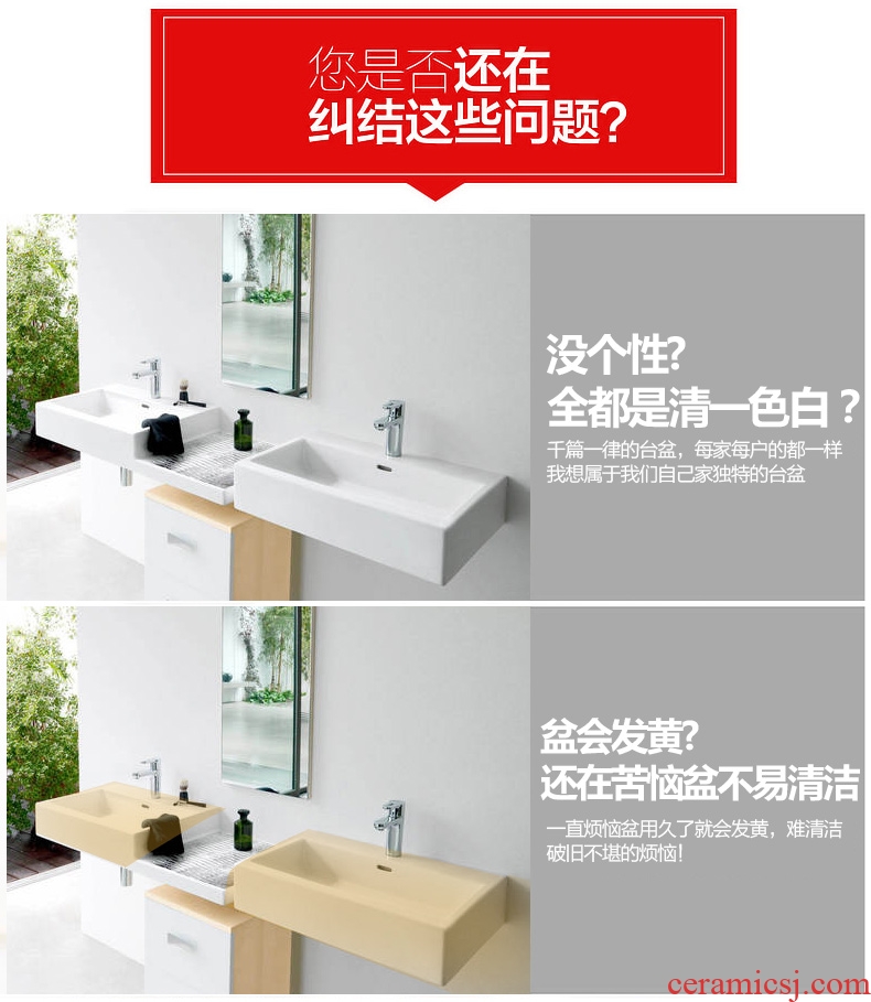 The package mail on bonsai, ceramic lavabo that defend bath lavatory basin, art basin waist drum The see colour it is