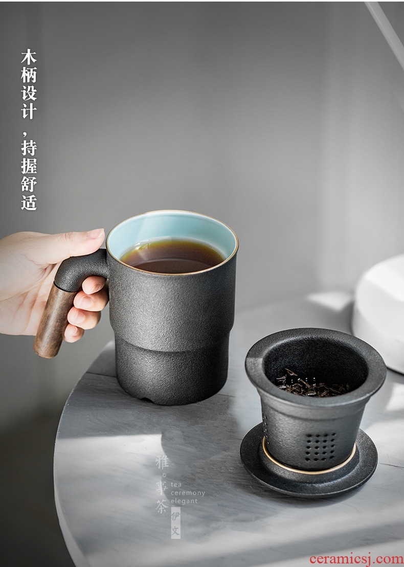 And pleasing to the eye mark cup with cover ceramic tea cup big filter office tea custom filter cups of tea cups