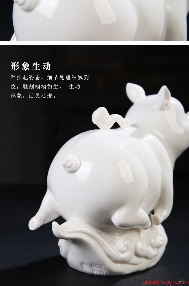 The Product dehua porcelain porcelain remit all the best desktop decoration crafts ceramics that occupy the home furnishing articles furnishing articles office