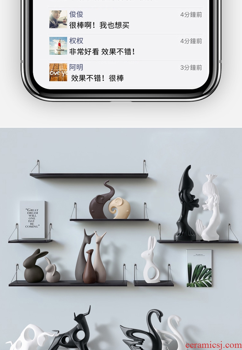 [directly] Nordic home sitting room ceramics furnishing articles furnishing articles creative desktop wine cabinet decoration wedding gift accessories