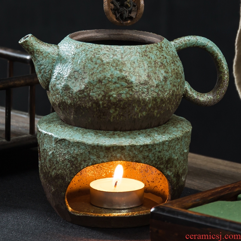 Japanese tea pot insulation passes on technique the up base ceramic based heating base of household insulation teapot tea set of constant temperature