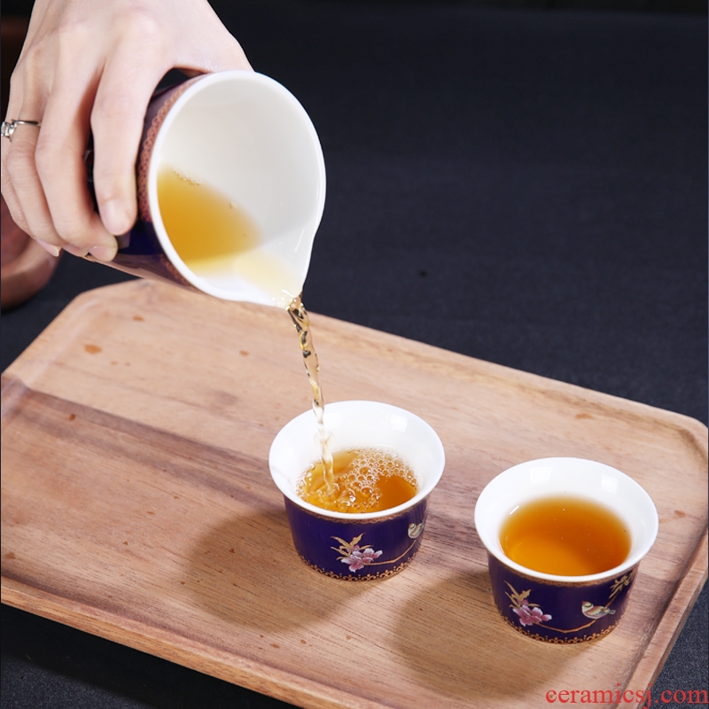 China hui ji blue glaze heavy industry fuels the tea sea charactizing a ceramic fair keller of tea points of tea and a cup of tea