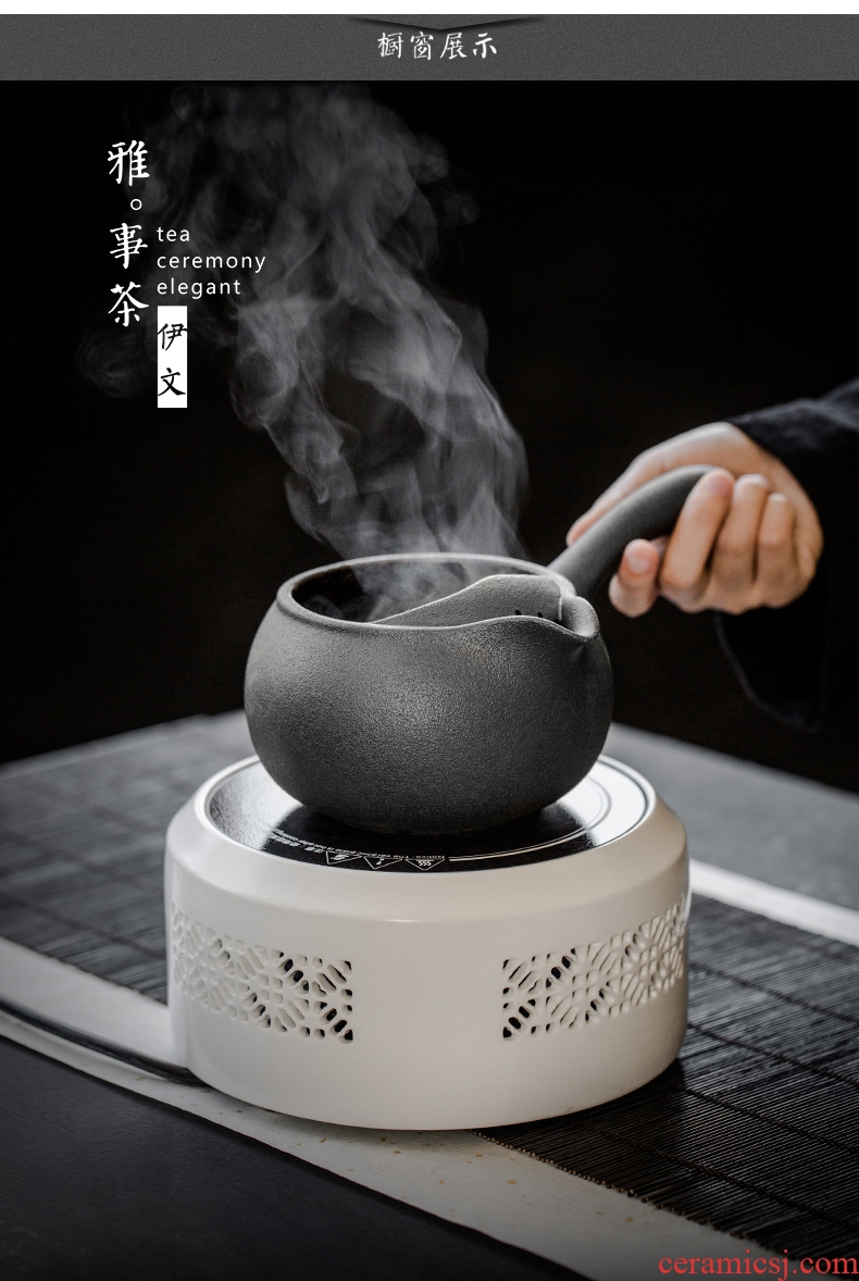 Even cook tea pot household electrical TaoLu suit pu - erh tea tea boiling tea stove black tea tea exchanger with the ceramics