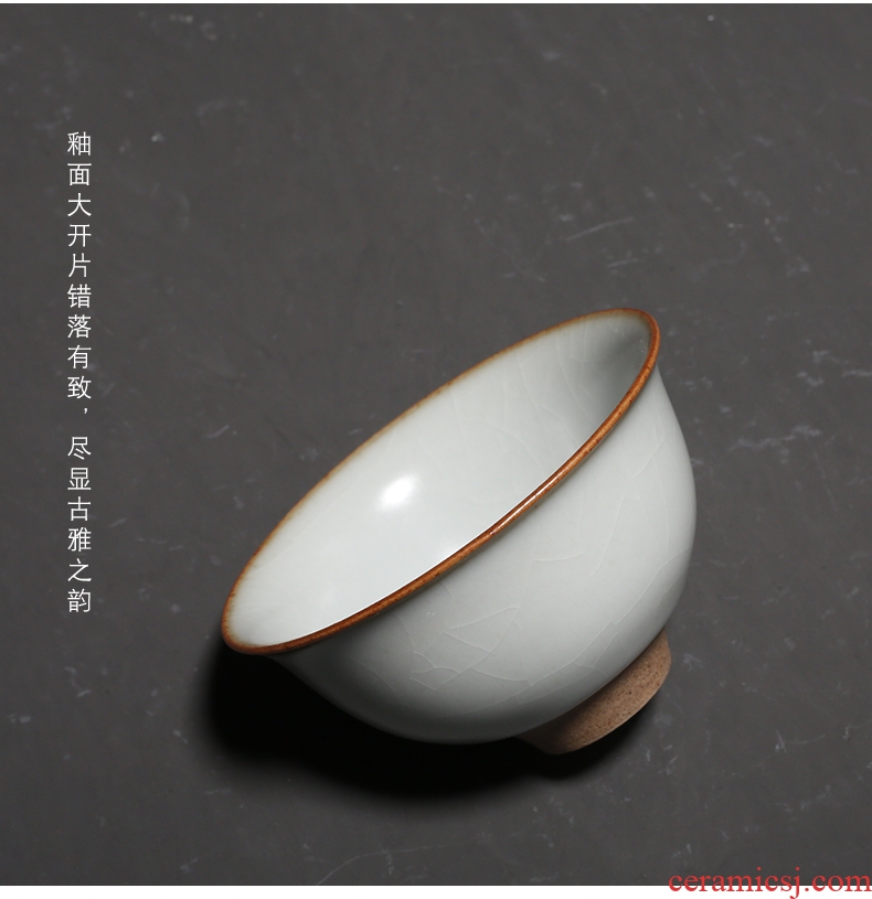 YanXiang fang archaize ceramic sample tea cup your up taihu kung fu tea masters cup ink and wind