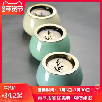 Wash the ceramic bowl type restoring ancient ways tea to build for Wash in hot water celadon cylinder move cup kung fu tea set dry slag bucket