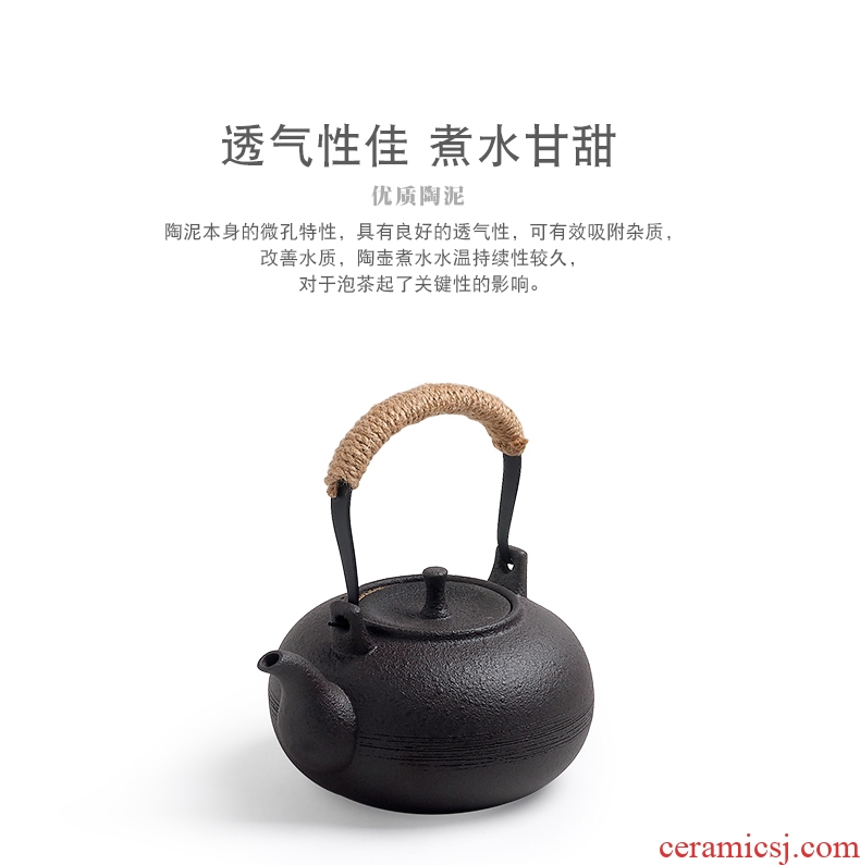 Taiwan warbler song town xiao waves to burn electric TaoLu household kunfu tea kettle boil the kettle ceramic small tea stove suits for