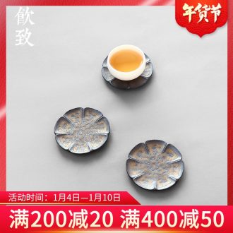 Ultimately responds to coarse after getting the gold cup mat ceramic cup creative zen kung fu tea tea tea machine spare parts