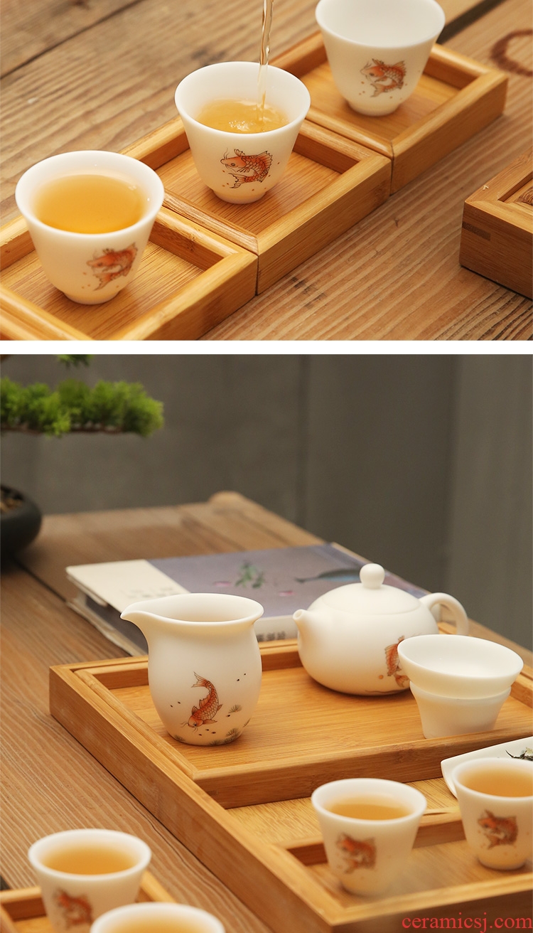 The Product porcelain sink the see colour white porcelain fair keller of tea tea tea sea points exchanger with the ceramics filter suit pure manual kung fu tea set