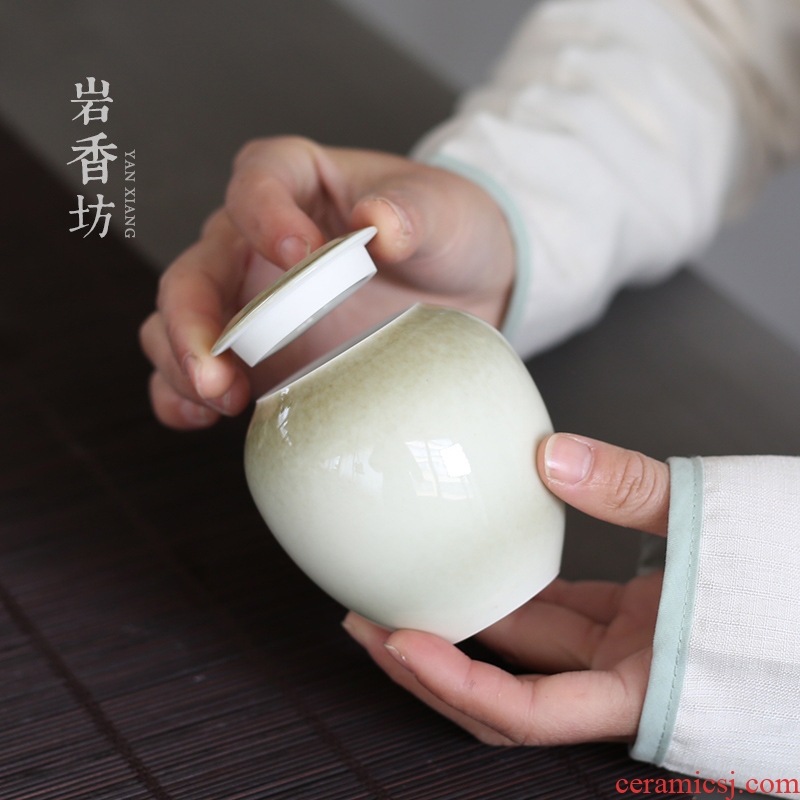 YanXiang fang plant ash small caddy fixings ceramic portable storage POTS household restoring ancient ways