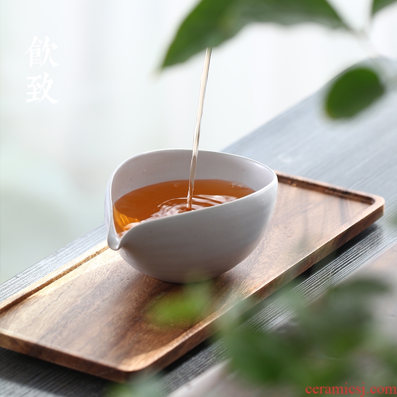 Ultimately responds to coarse pottery tea tea set ceramic fair keller large points move kongfu tea sea Japanese male cup restoring ancient ways