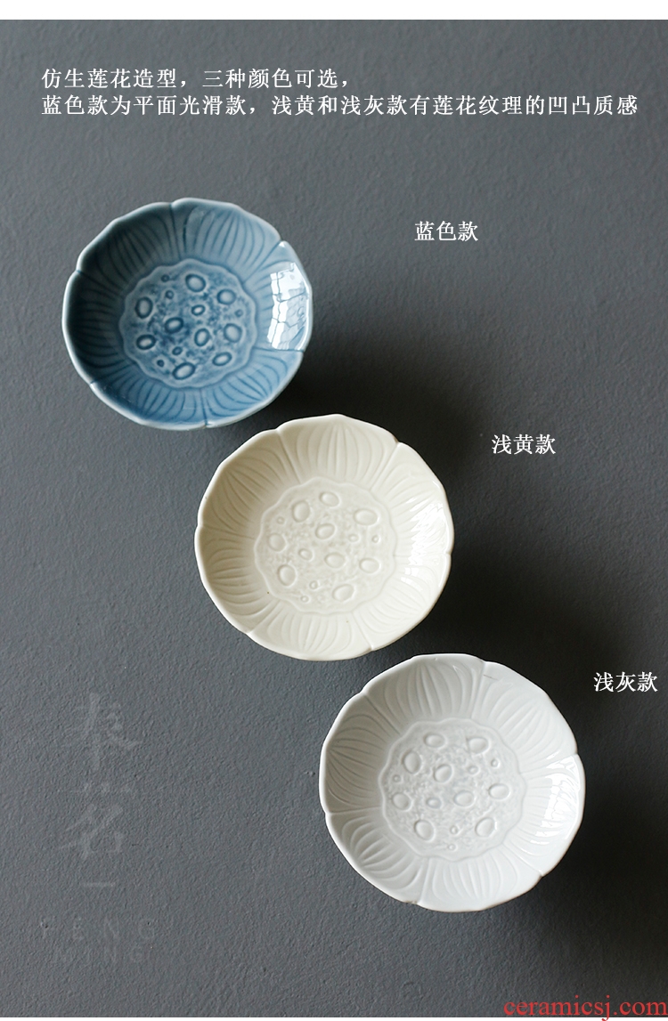 Serve tea to restore ancient ways compote pallet ceramics high tea for tea tea snacks compote Japanese fruit nut plate