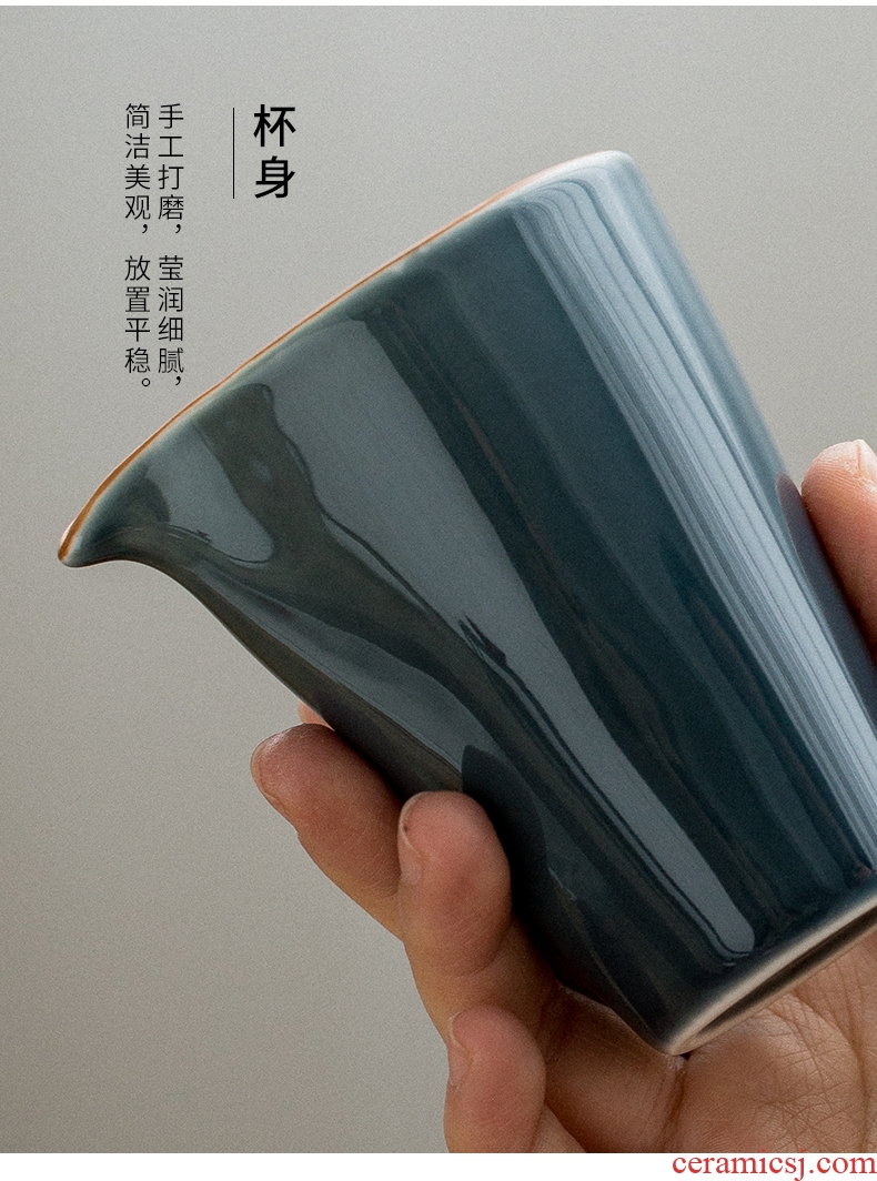 Yipin micky fair hall ceramic tea cup by hand points is pure color tea cup contracted kung fu tea accessories