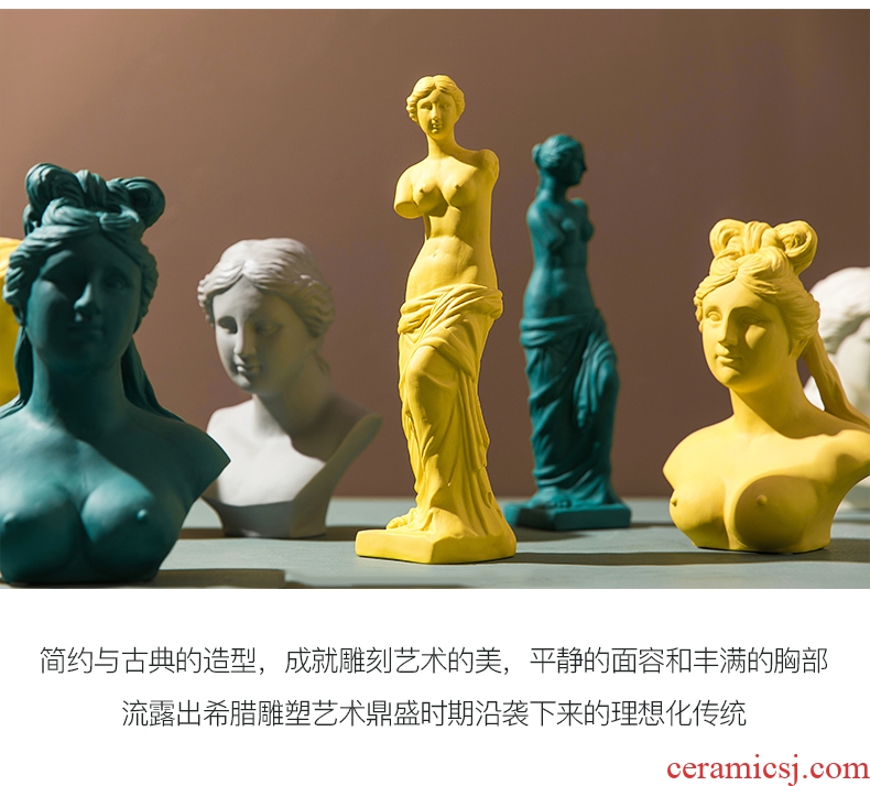 Nordic brokeback Venus ceramics furnishing articles goddess characters between example decoration art its art would model