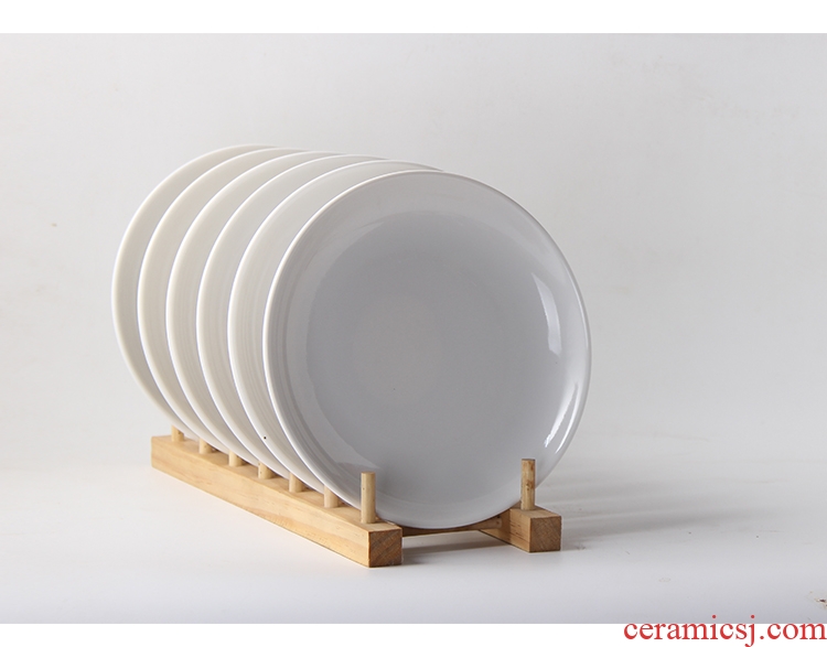 Ceramic table garbage 10 ipads disc plate 6 inch 7 dish dish dish plates of the spit bones episode household utensils