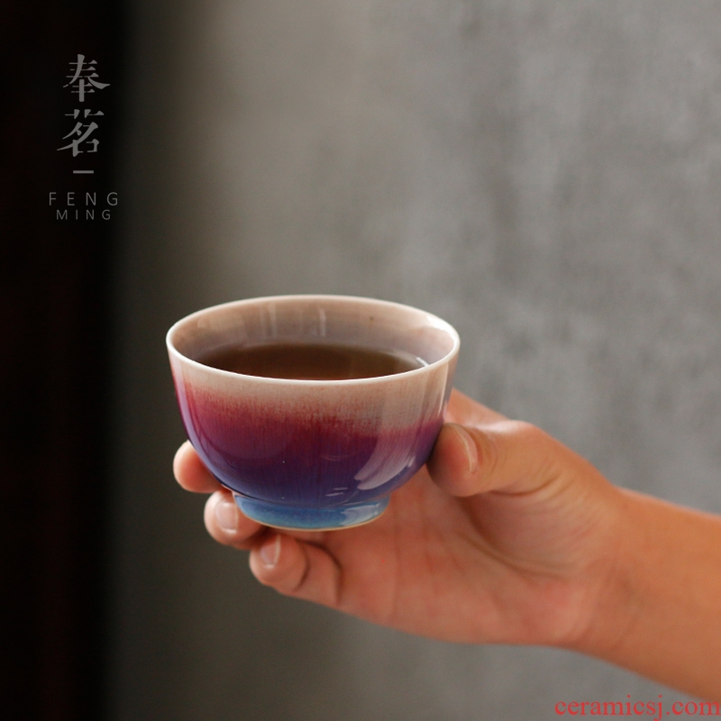 Open the slice serve tea pa up market metrix tasting tea cup single cup, ceramic sample tea cup kung fu tea cups