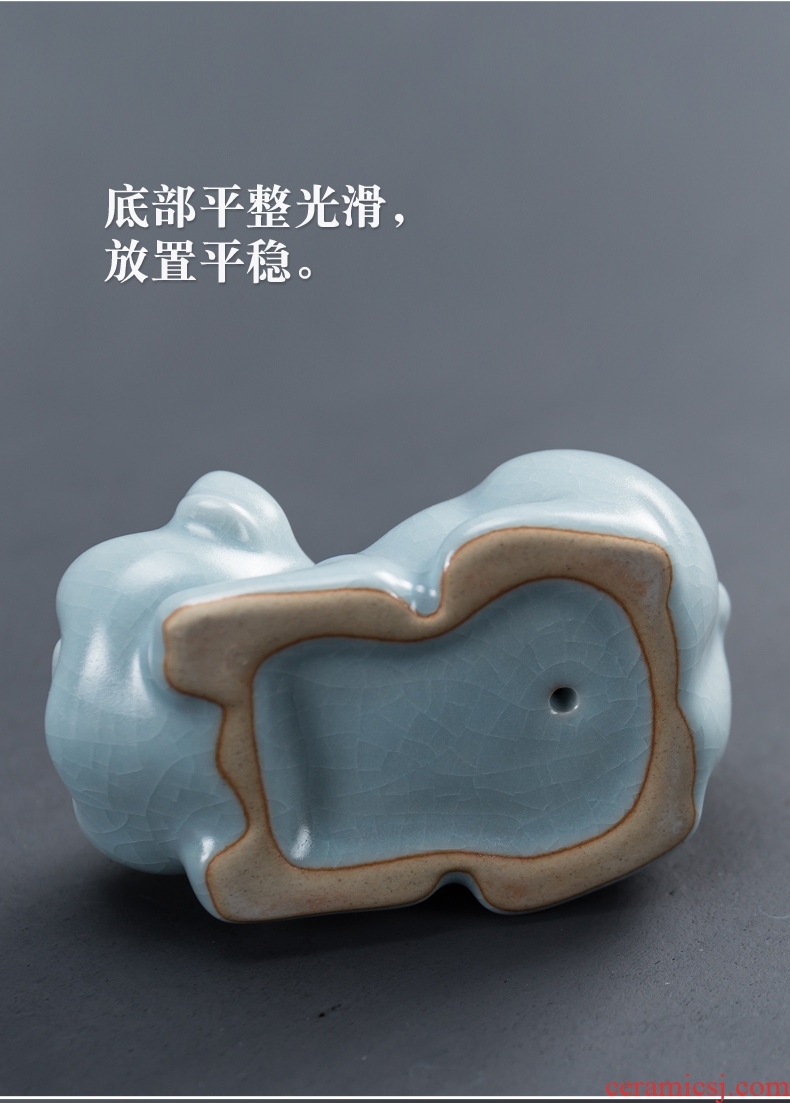 Your up tea pet furnishing articles furnishing articles can keep blessing pig plutus tea tea tea table playing small ceramic tea tea tea