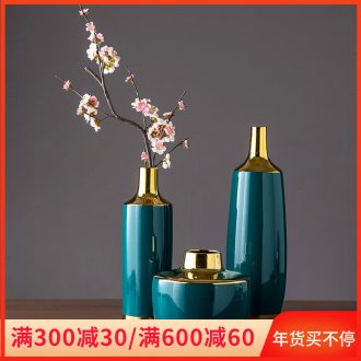 Jingdezhen ceramic vase Nordic contracted and I sitting room, TV ark, furnishing articles table dry flower decoration flower arranging flowers