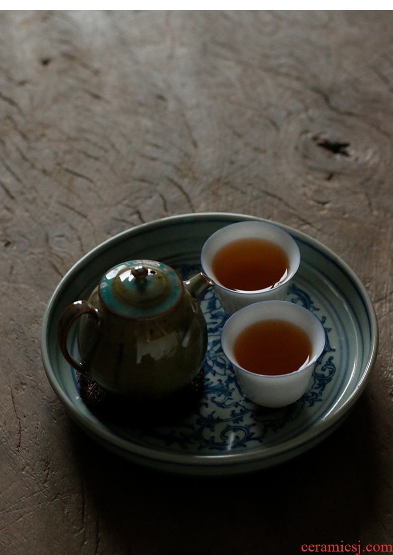 Serve tea pure manual hand - made porcelain pot of bearing dry plate ceramic tea sets tea table accessories kung fu tea tea pot