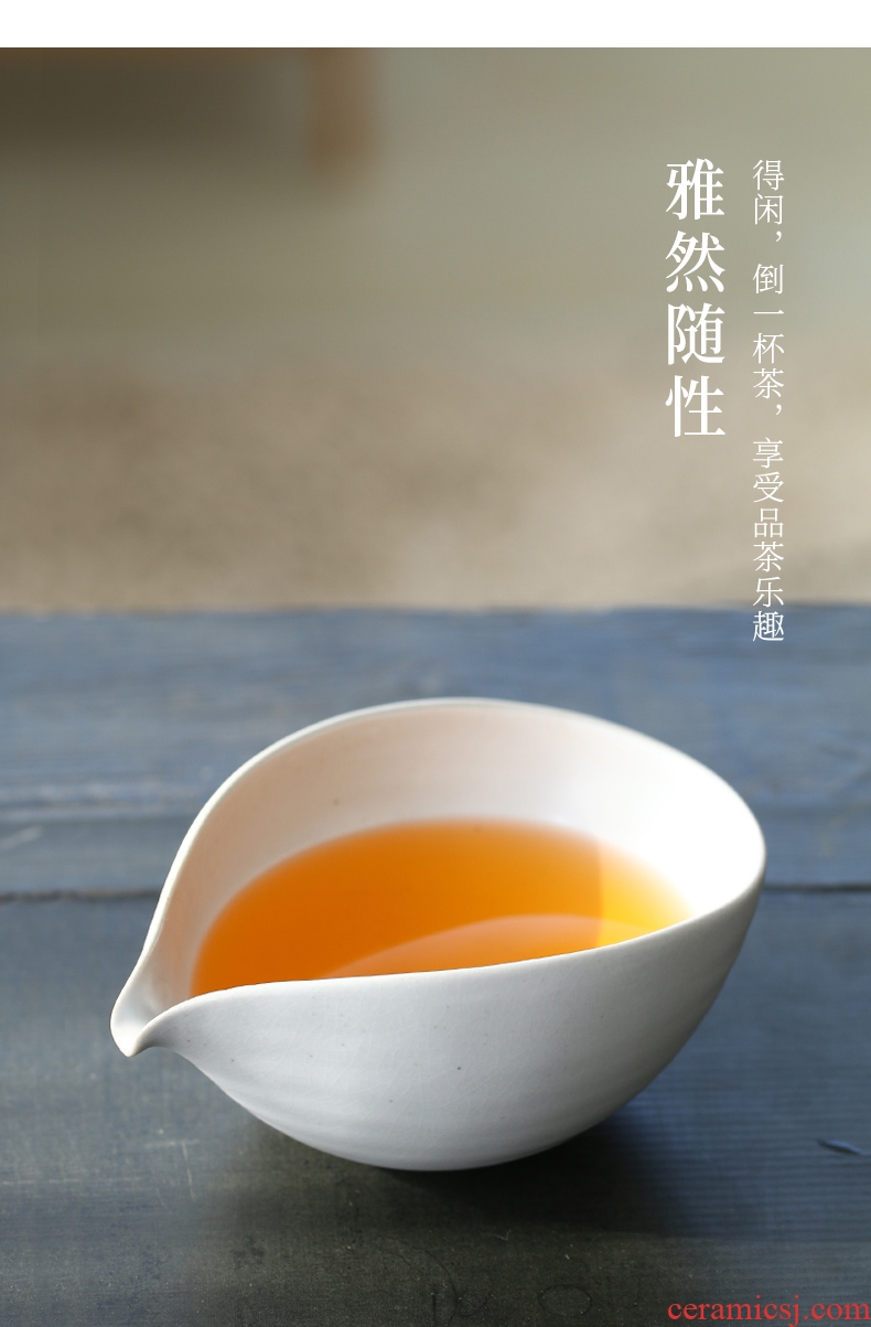 Ultimately responds to coarse pottery tea tea set ceramic fair keller large points move kongfu tea sea Japanese male cup restoring ancient ways