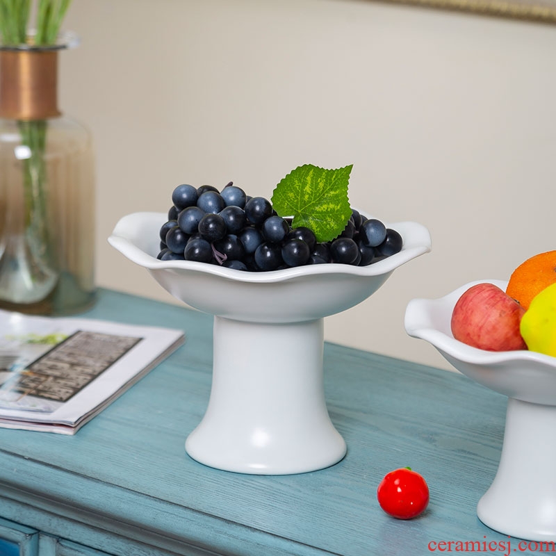 Ceramic Ceramic bowl sitting room tea table table furnishing articles home act the role ofing is tasted the fruit bowl compote of fruit snacks
