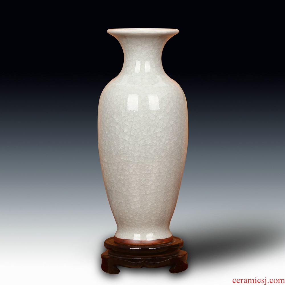 Jingdezhen ceramic vase archaize of jun porcelain up borneol crackle vases, Chinese style household decorative furnishing articles
