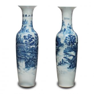 Jingdezhen ceramics hand - made porcelain jin rust was large vases, Chinese style living room decoration furnishing articles