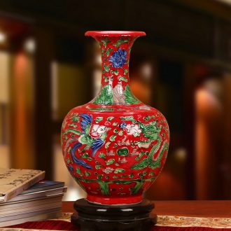 Jingdezhen ceramics archaize manual its in extremely good fortune vase classical household adornment furnishing articles ornaments