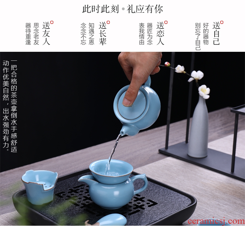 Friend is the home of a complete set of your up kung fu tea set ceramic quality goods on your porcelain ice to crack the teapot teacup gift box