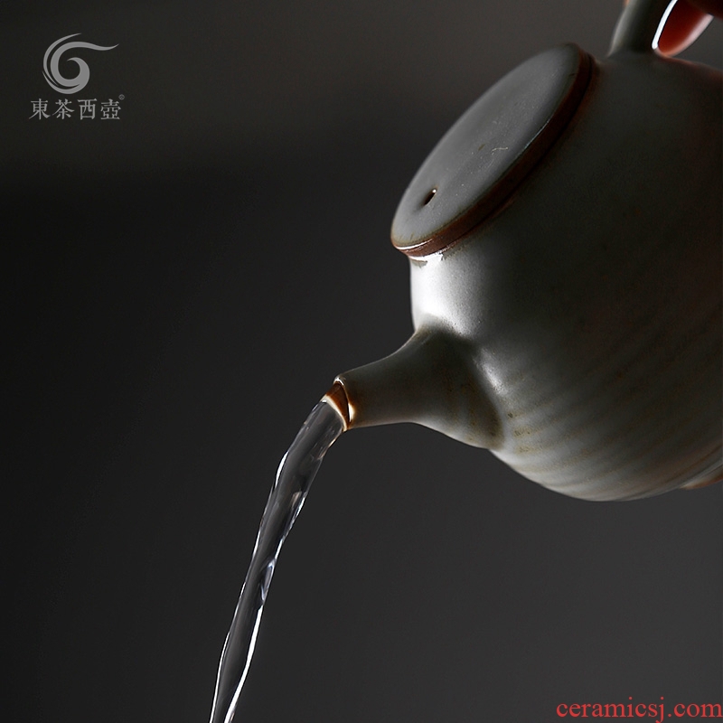 East west tea pot of Japanese tea sets dry tea with the ancient glaze a pot of 2 cups do make a pot of bearing group