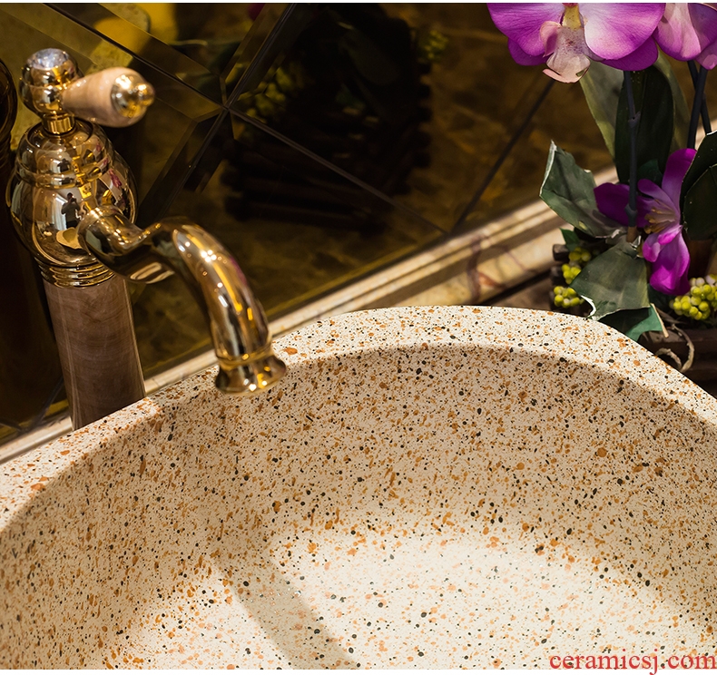 Jingdezhen ceramic stage basin to contracted creative arts move sinks archaize home toilet lavabo