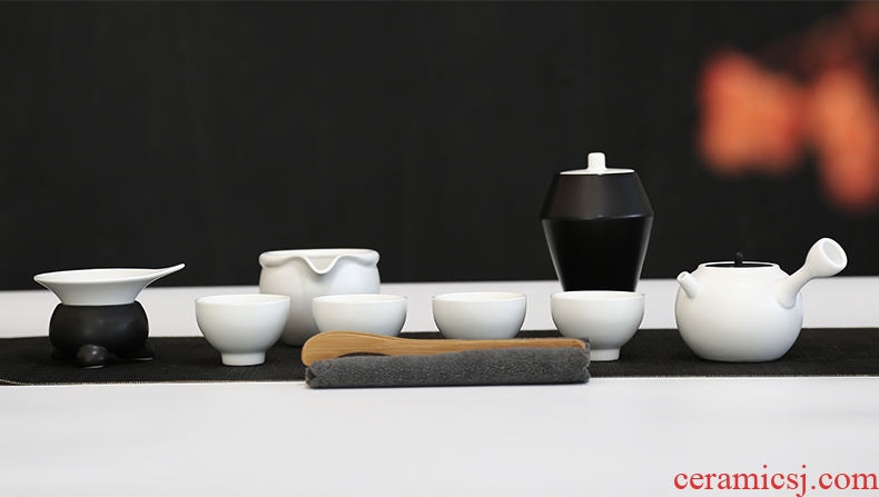 Yipin # $ceramic teapot the Japanese side of up pot of originality small filter teapot inferior smooth kung fu tea set