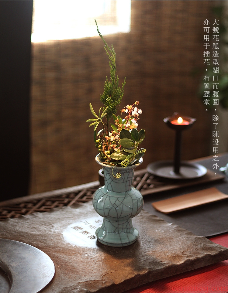 Ceramic flower implement in a Japanese zen art flower arranging elder brother up receptacle small teahouse stream ikebana porch place soft outfit