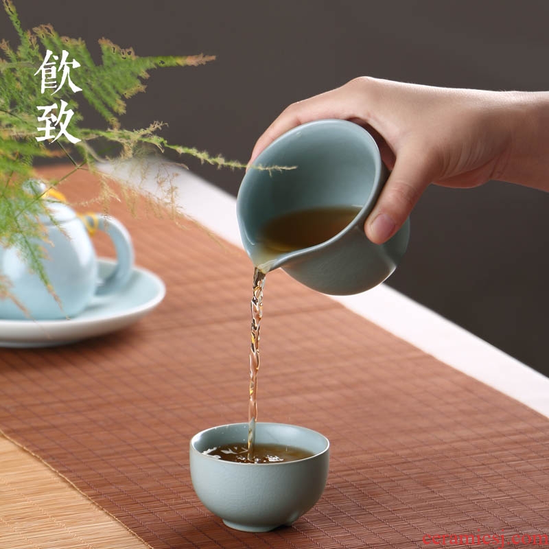 Ultimately responds to porcelain ceramic ice crack glaze and fair keller cup your up tea Japanese points, large single tea set